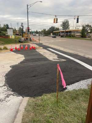 View from the Highpoint Center driveway