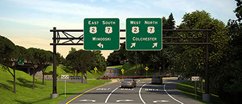 Rendering of new Exit 16 DDI