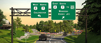 Rendering of new Exit 16 DDI