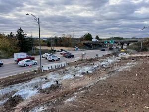 Preparation for upcoming blasting events.